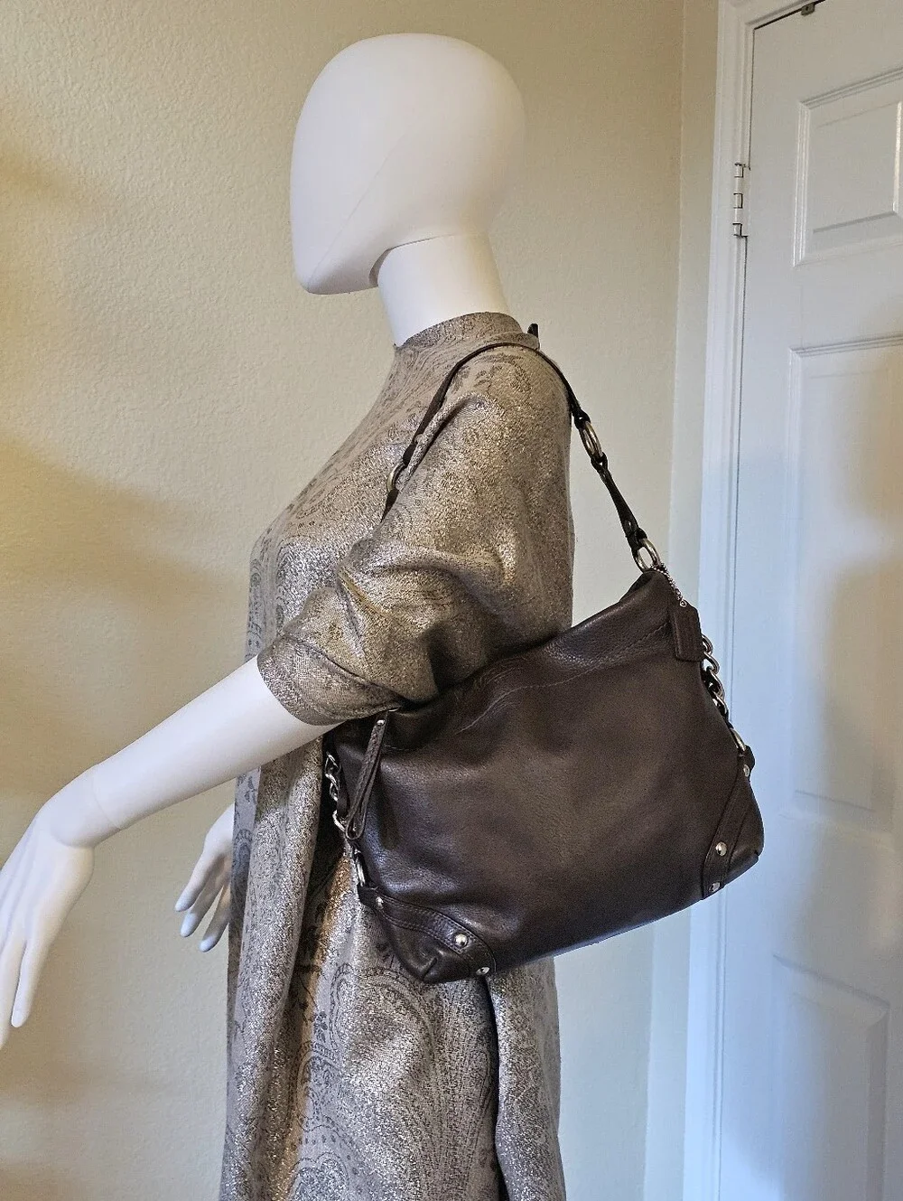 Coach Carly Hobo Shoulder Bag